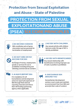 UN PSEA 3Rs Office posters- Eng