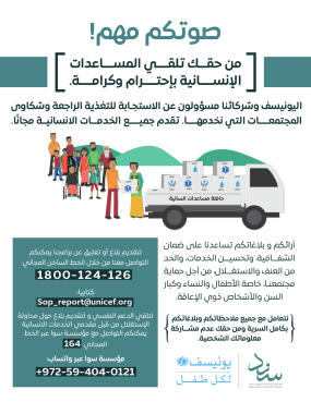 UNICEF AAP & PSEA poster