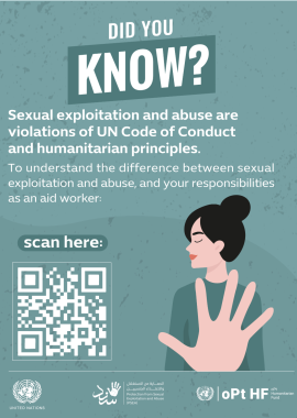 UN PSEA Digital Nudge 1. SEA is a violation