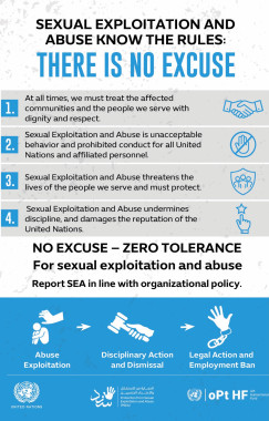 UN PSEA No-excuse card-  ENG