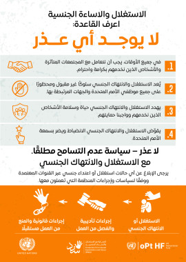 Sanad_PSEA No Excuse Card AR